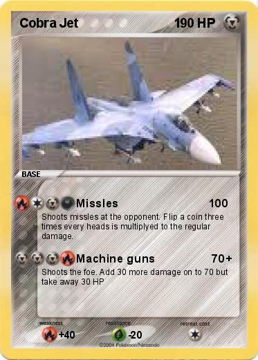 Pokemon Cobra Jet                           1   