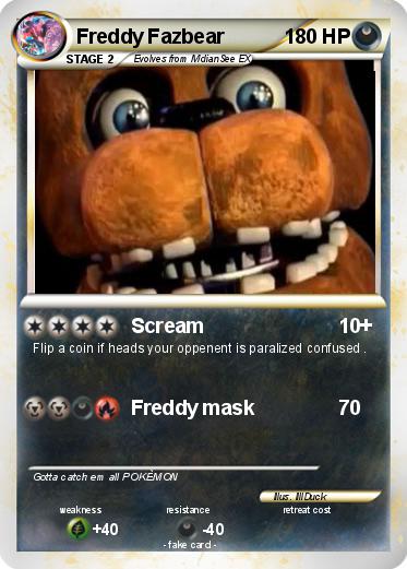 Pokemon Freddy Fazbear