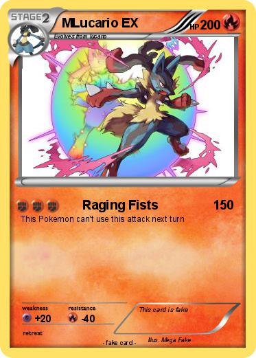 Pokemon MLucario EX