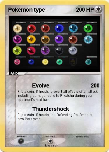 Pokemon Pokemon type