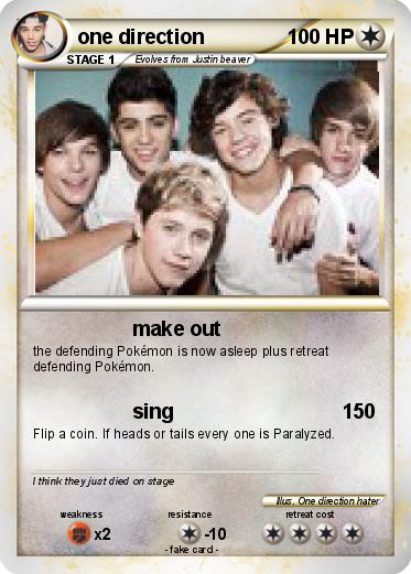 Pokemon one direction