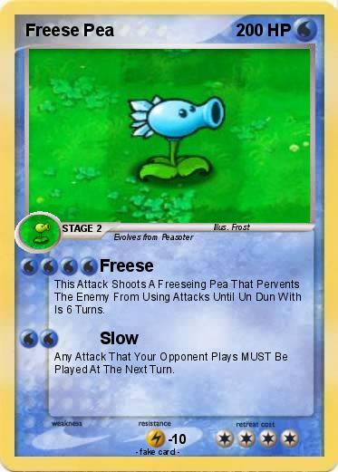 Pokemon Freese Pea