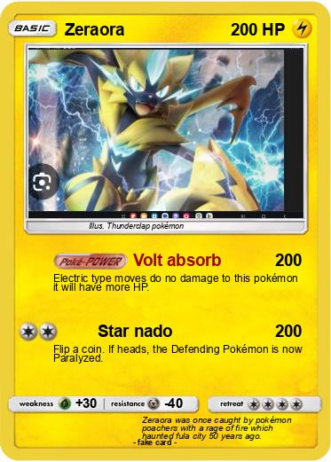 Pokemon Zeraora