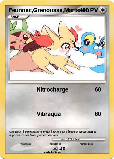 Pokemon Feunnec,Grenousse,Marisson