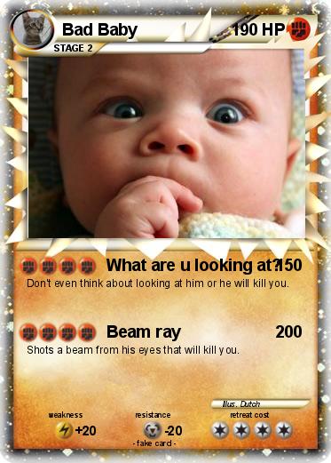 Pokemon Bad Baby