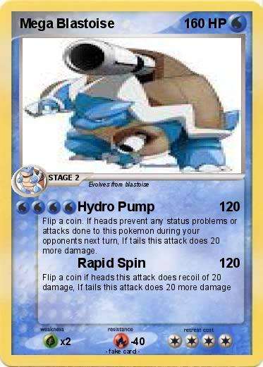 Pokemon Mega Blastoise