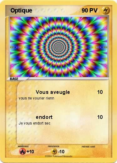 Pokemon  Optique