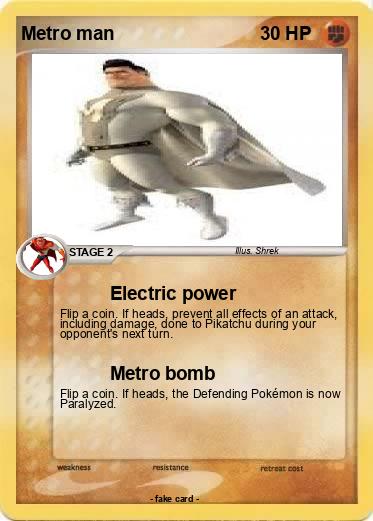 Pokemon Metro man