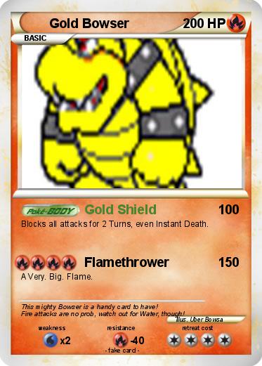 Pokemon Gold Bowser