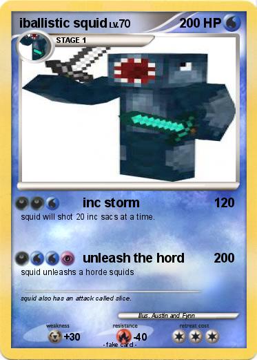 Pokemon iballistic squid