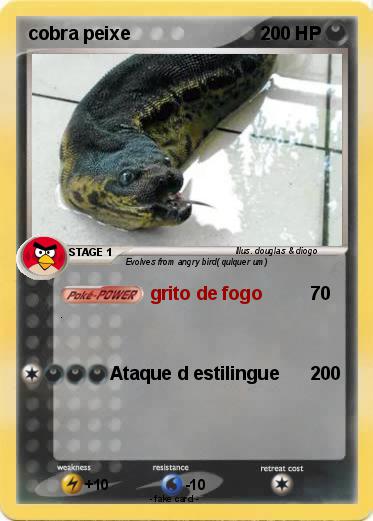 Pokemon cobra peixe