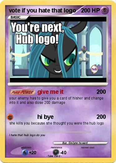 Pokemon vote if you hate that logo