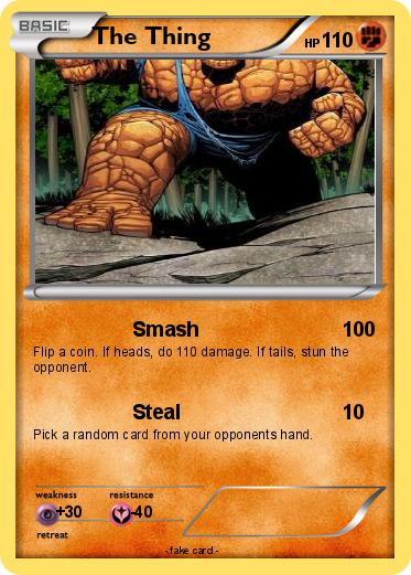 Pokemon The Thing