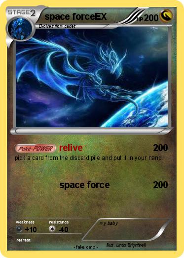 Pokemon space forceEX