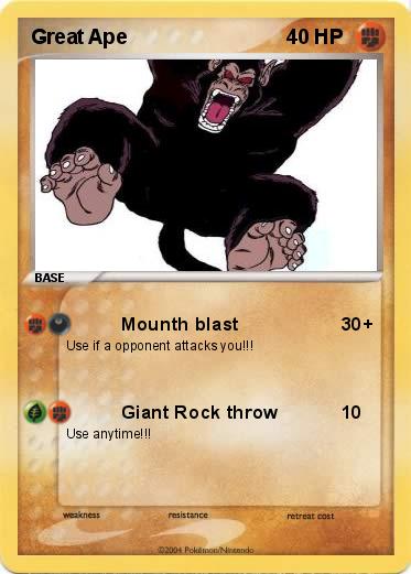 Pokemon Great Ape