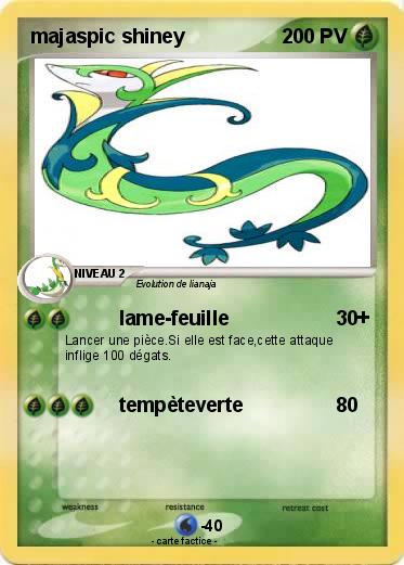 Pokemon majaspic shiney
