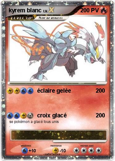 Pokemon kyrem blanc