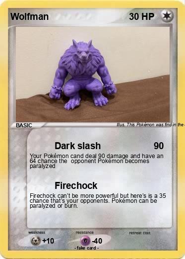 Pokemon Wolfman