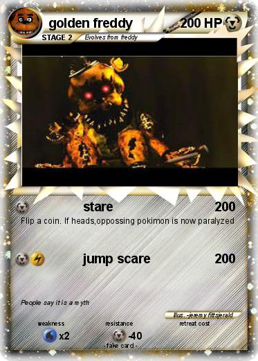 Pokemon golden freddy