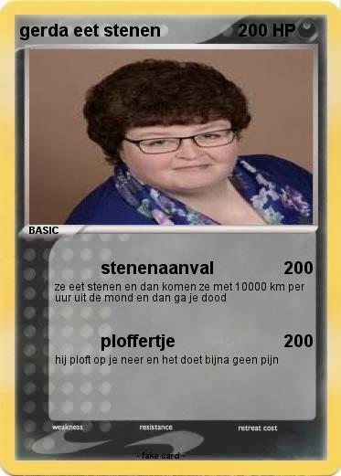 Pokemon gerda eet stenen