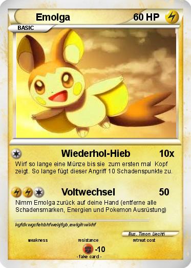 Pokemon Emolga