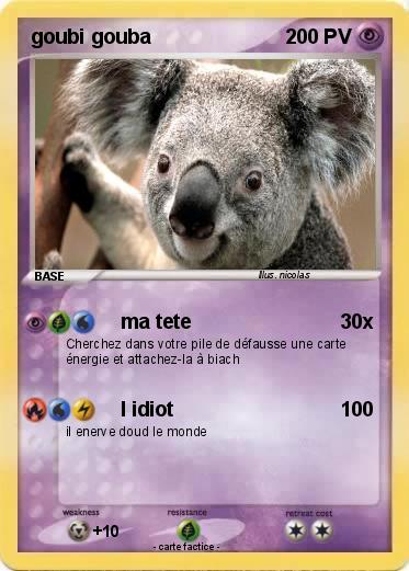Pokemon goubi gouba