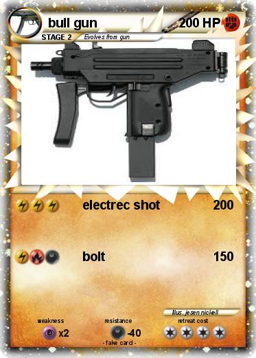 Pokemon bull gun