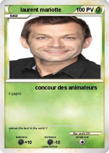 Pokemon laurent mariotte