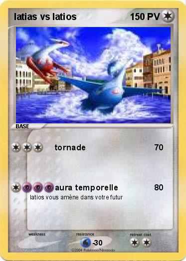 Pokemon latias vs latios
