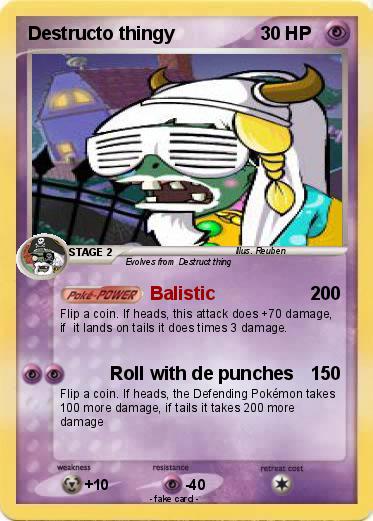 Pokemon Destructo thingy