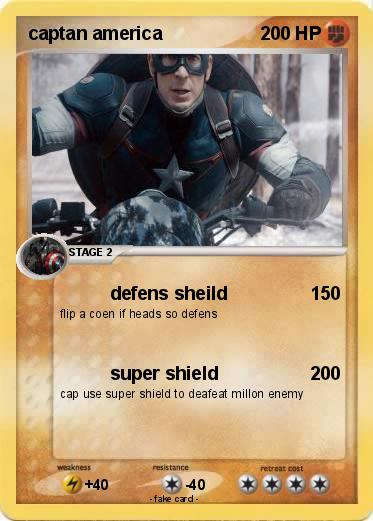 Pokemon captan america