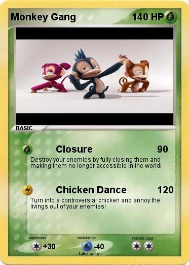 Pokemon Monkey Gang