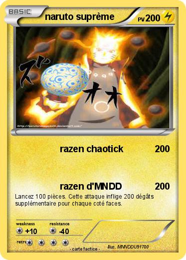 Pokemon naruto suprème