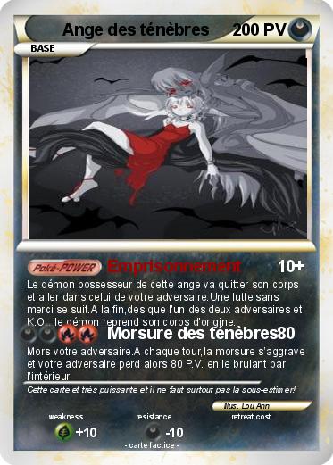 Pokemon Ange des ténèbres