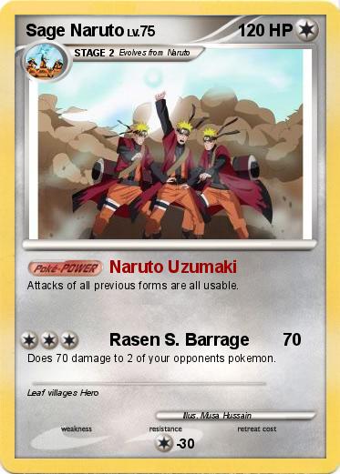Pokemon Sage Naruto