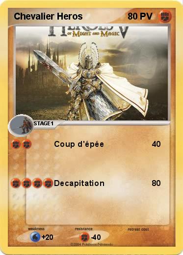 Pokemon Chevalier Heros