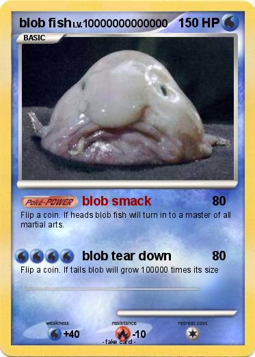 Pokemon blob fish
