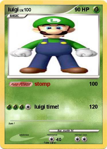 Pokemon luigi