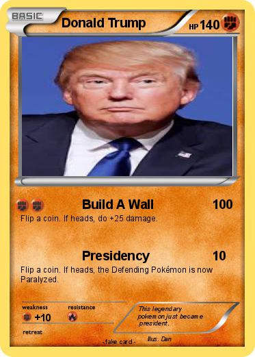 Pokemon Donald Trump