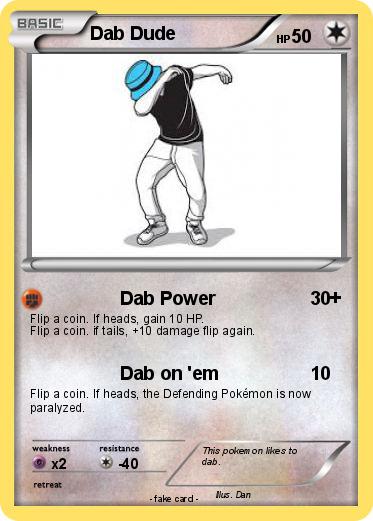 Pokemon Dab Dude