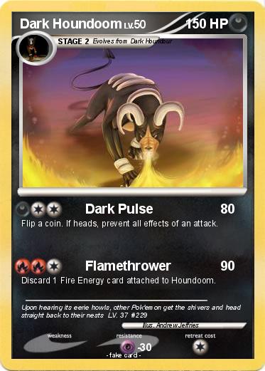 Pokemon Dark Houndoom