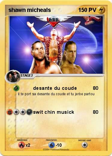 Pokemon shawn micheals