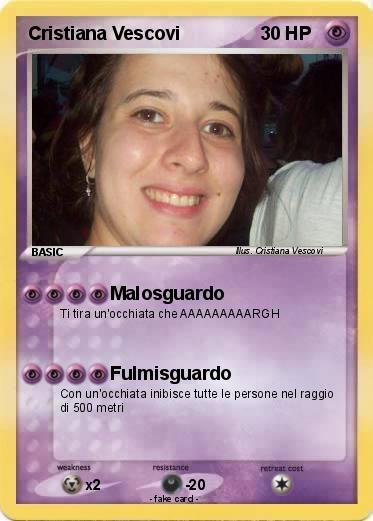 Pokemon Cristiana Vescovi