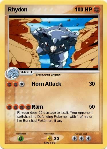 Pokemon Rhydon