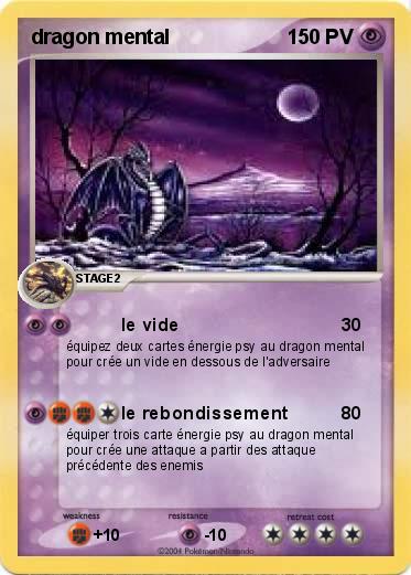 Pokemon dragon mental