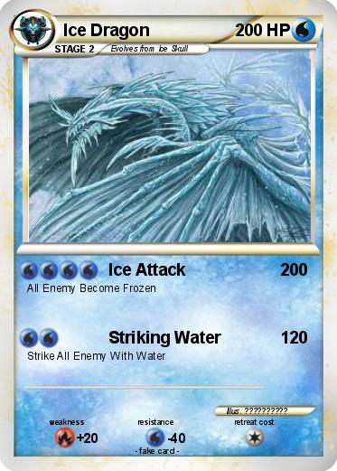 Pokemon Ice Dragon