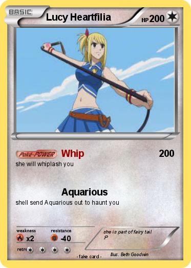 Pokemon Lucy Heartfilia