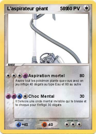 Pokemon L'aspirateur géant         589