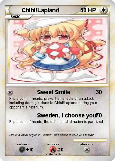 Pokemon Chibi!Lapland