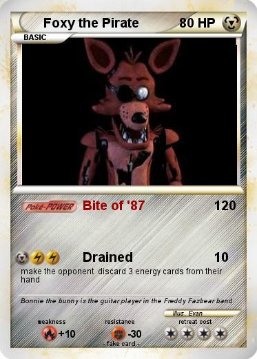 Pokemon Foxy the Pirate